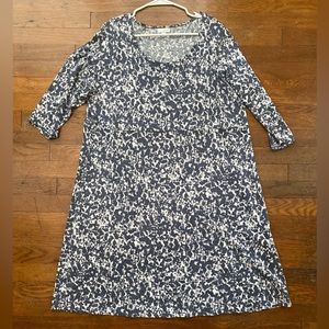 Pure Jill gray and white dress size 2X Women’s